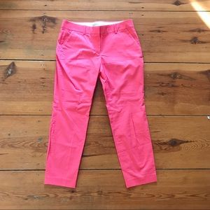 Pink J. Crew Capri pants